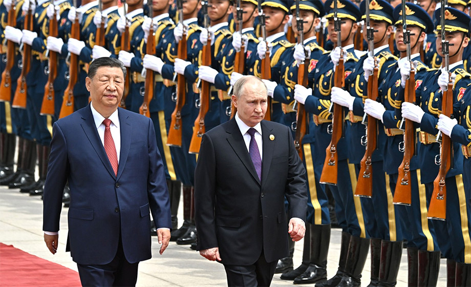 Artikelbild för artikeln: Putin på statsbesök i Kina