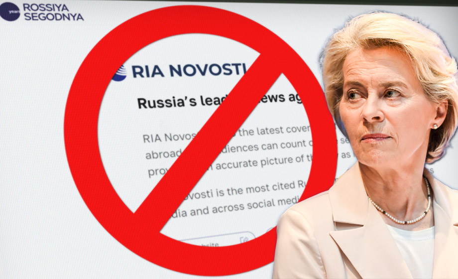 Artikelbild för artikeln: EU inför nya censuråtgärder mot ryss-anklagade medier