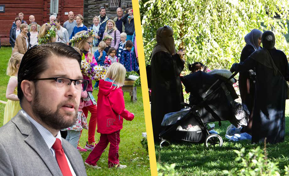 Artikelbild för artikeln: Åkesson: Demografiska förändringarna i Sverige leder till ett folkutbyte