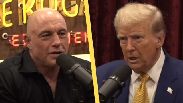 Artikelbild för artikeln: John F Kennedy och ufon ämnen som Trump diskuterade hos Joe Rogan