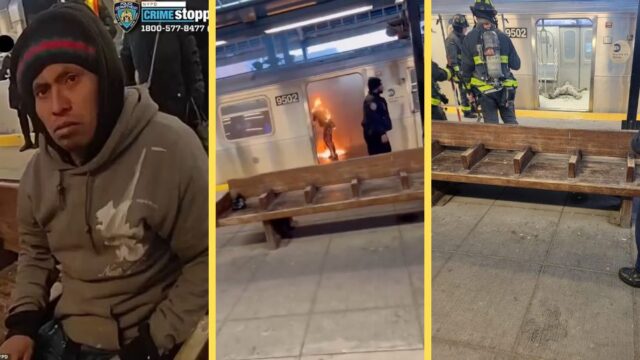 Artikelbild för artikeln: VIDEO: Illegal invandrare brände ihjäl kvinna i tunnelbanan