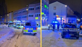 Artikelbild för artikeln Knivman gick till attack i Stockholm - sköts av polis