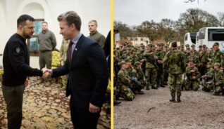 Artikelbild för artikeln: Försvarsministern: Regeringen driver på för att skicka trupp till Ukraina