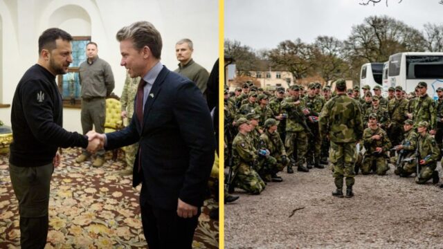 Artikelbild för artikeln: Försvarsminister Pål Jonson: Regeringen driver på för att skicka trupp till Ukraina